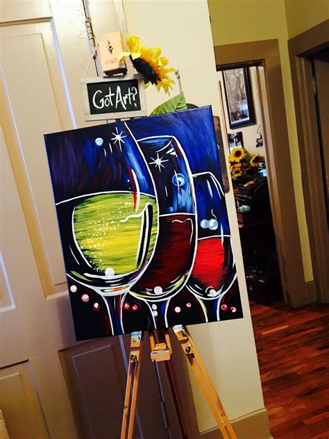 Wine and canvas - About. Wine and Canvas is the #1 choice for art entertainment in Las Vegas. Come to our studio, one of our partner restaurants/bars, or we can even come to you for your very own private event! Life is too short for blank walls - release your inner picasso today, by visiting us at Wine and Canvas Las Vegas. Duration: 2-3 hours.
